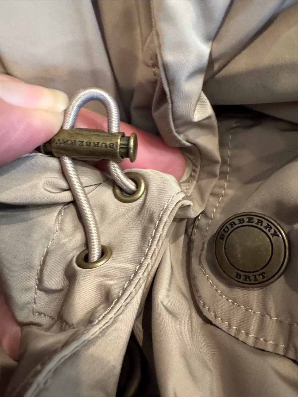 Authentic Burberry Brit Quilted Jacket - Picture 13 of 16